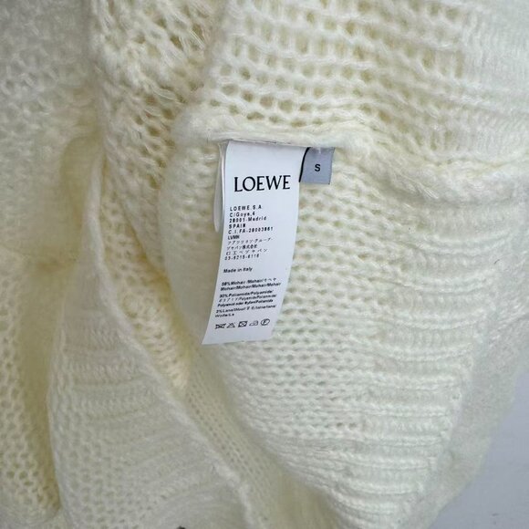 Loewe Anagram Relaxed-Fit Mohair-Blend Jumper - Picture 14 of 15